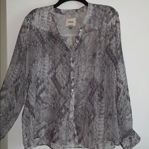 I.Madeline (Anthropologie) Sheer Blouse